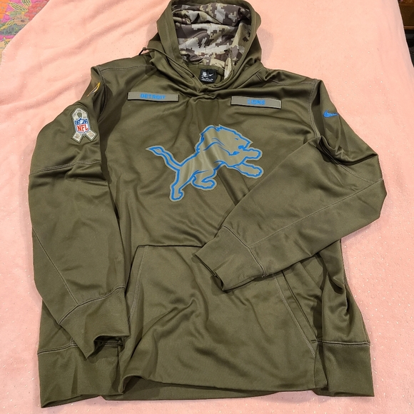 lions salute to service hoodie